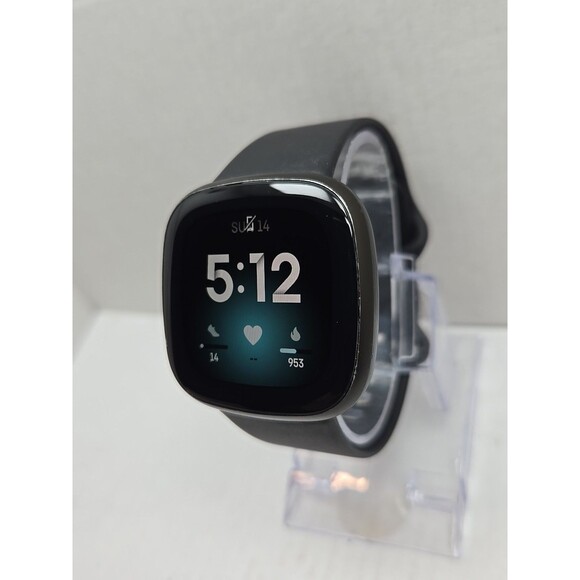 Fitbit Versa 3 FB511 Smartwatch GPS Heart Rate SpO2 Activity Tracker W/ Charger - Picture 2 of 11